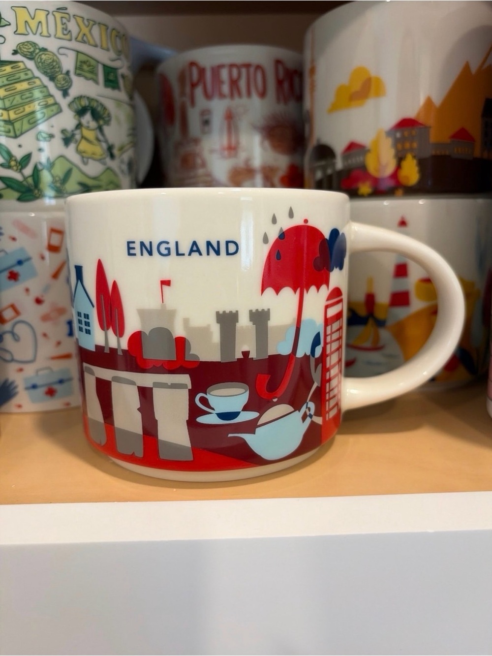 Starbucks You Are Here Mug England